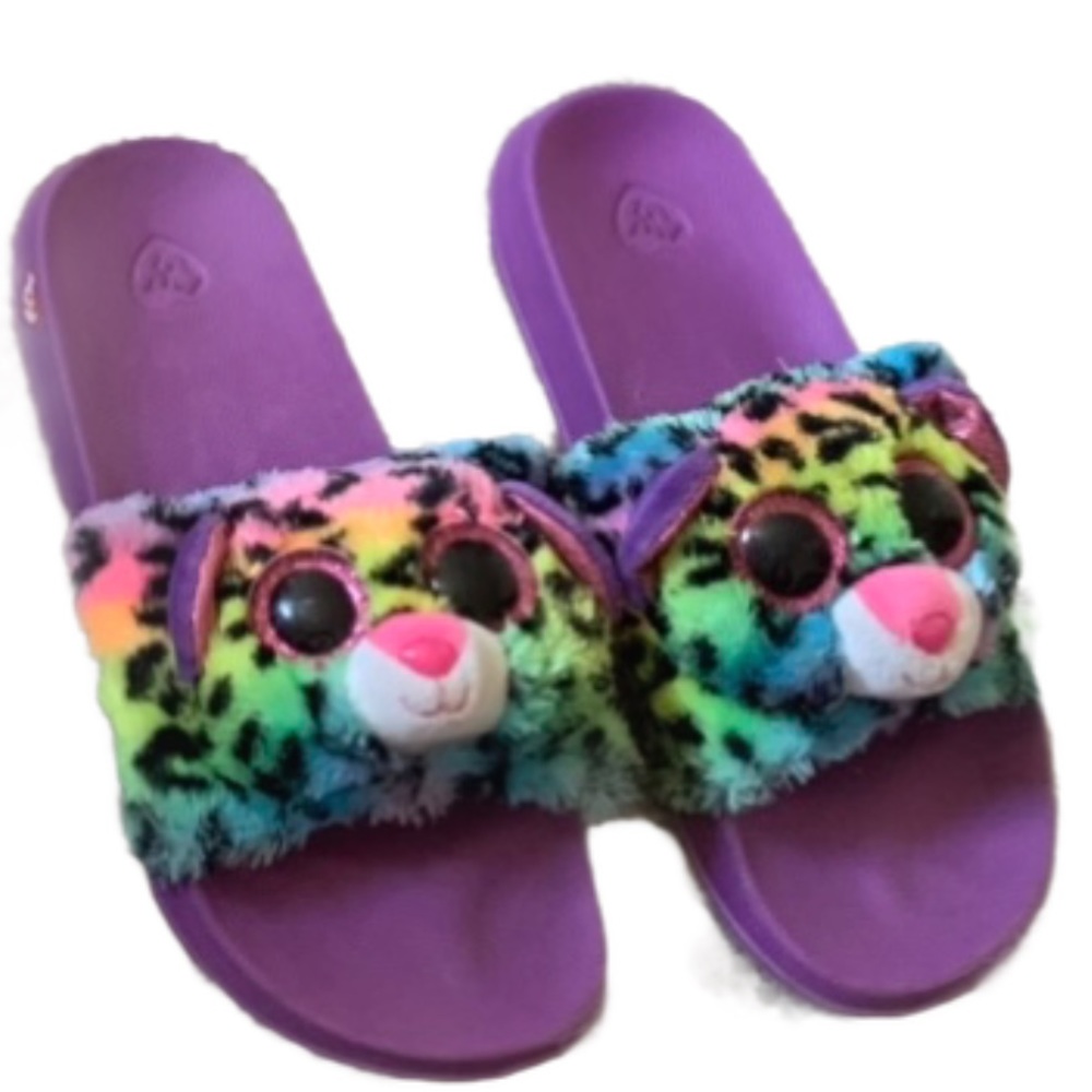 Ty rainbow kitty slides size "1-3"
